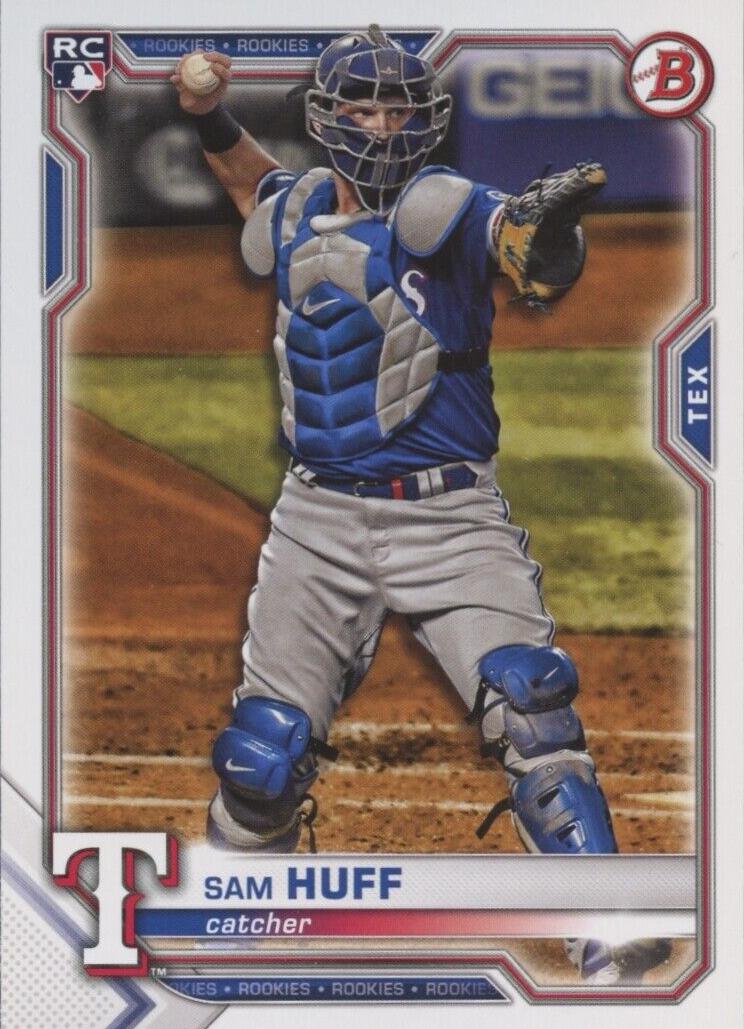 2021 Bowman Sam Huff #23 card