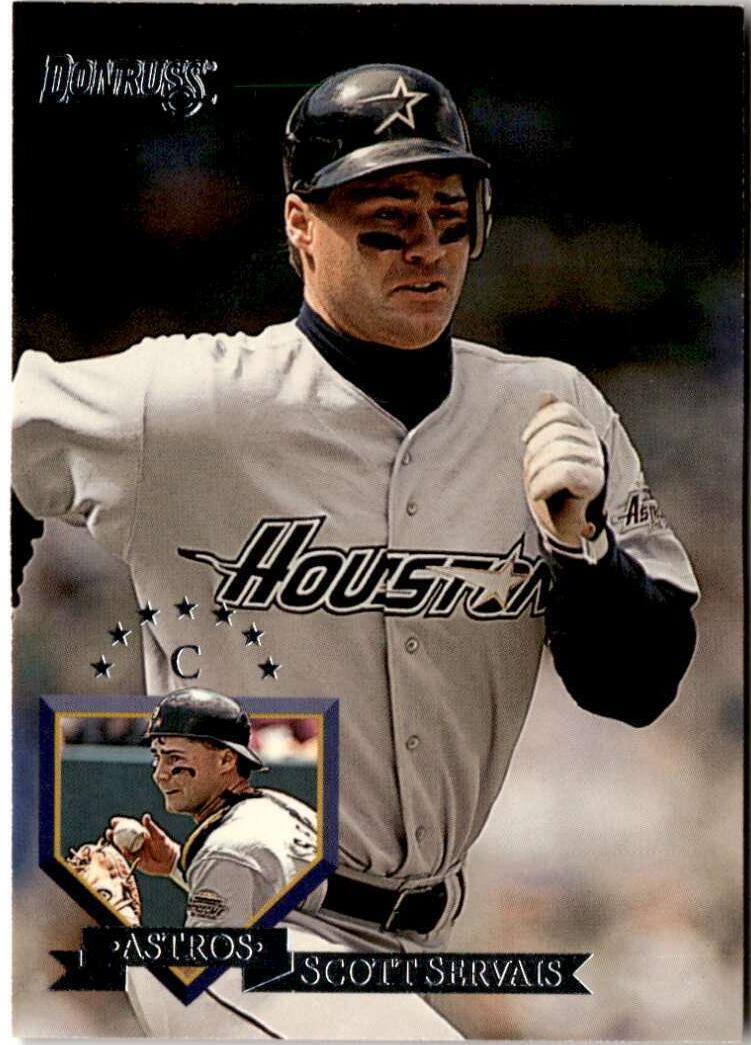 1995 Donruss Scott Servais #313 card