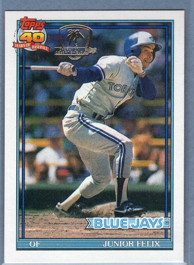 1991 Topps Junior Felix #543 card