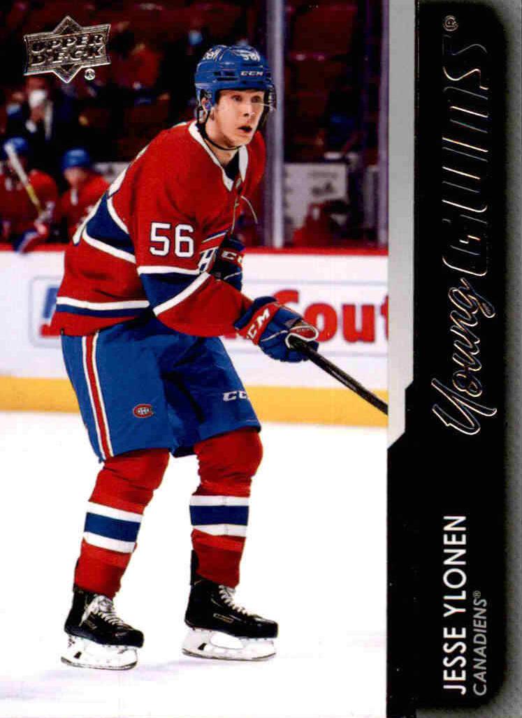 2021 Upper Deck Jesse Ylonen #485 card