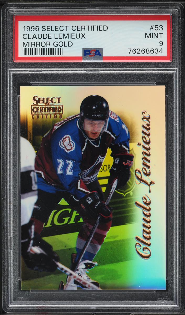 1996 Claude Lemieux [Mirror Gold] #53