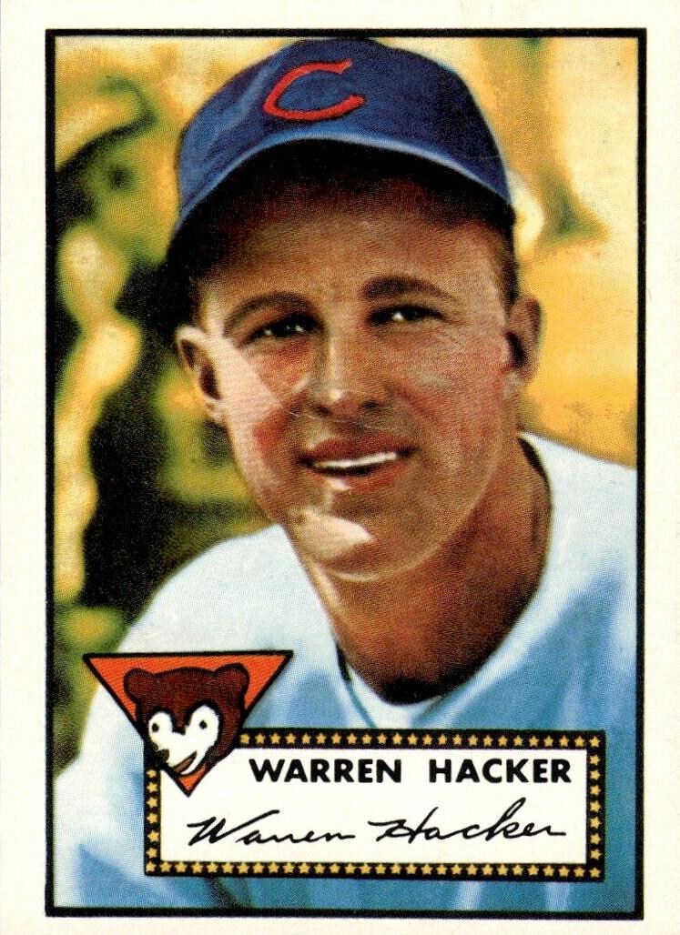 1952 Warren Hacker #324
