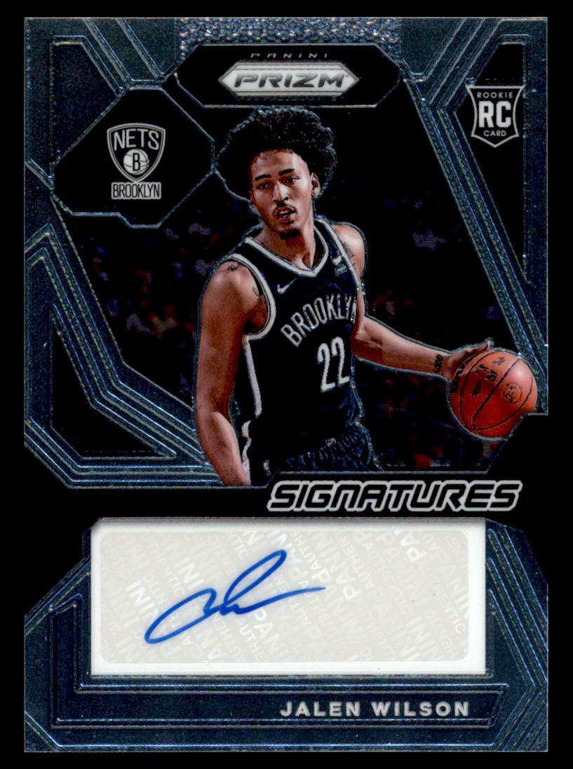 2023 Panini Prizm Jalen Wilson #RSI-WLN card