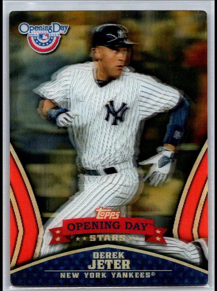 2013 Topps Opening Day Derek Jeter #ODS-5 card