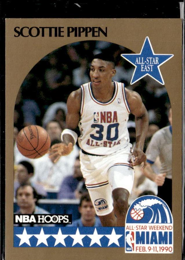 Scottie Pippen 1990 Hoops All-Star Basketball