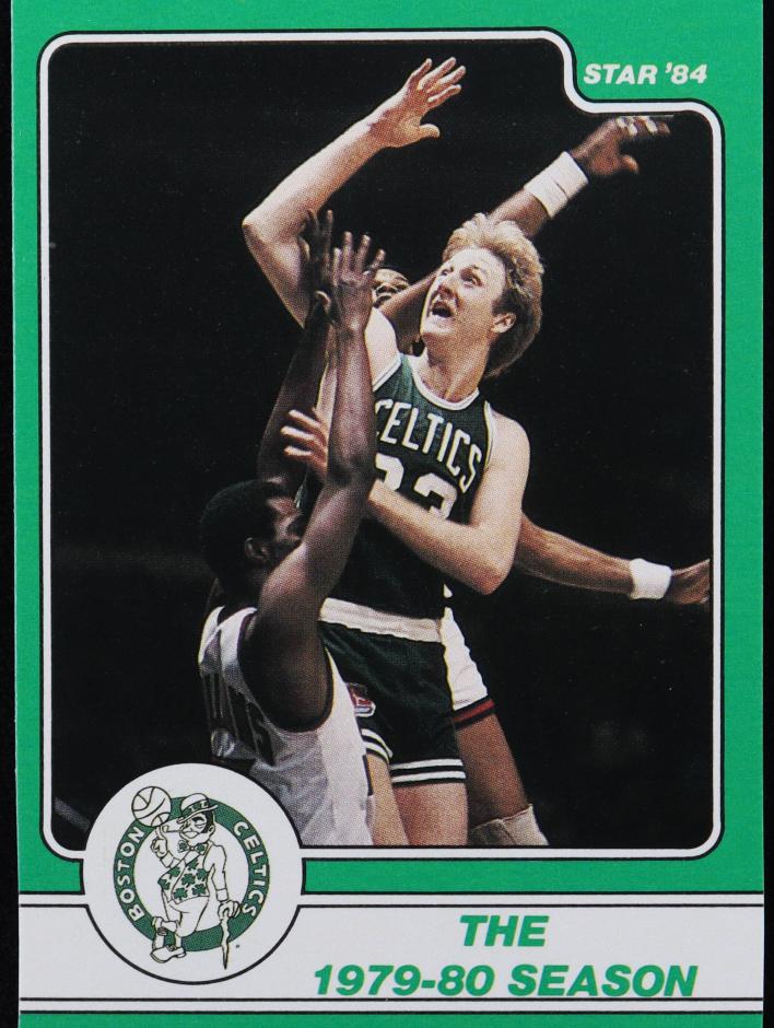 1984 Star Larry Bird Larry Bird #7 card