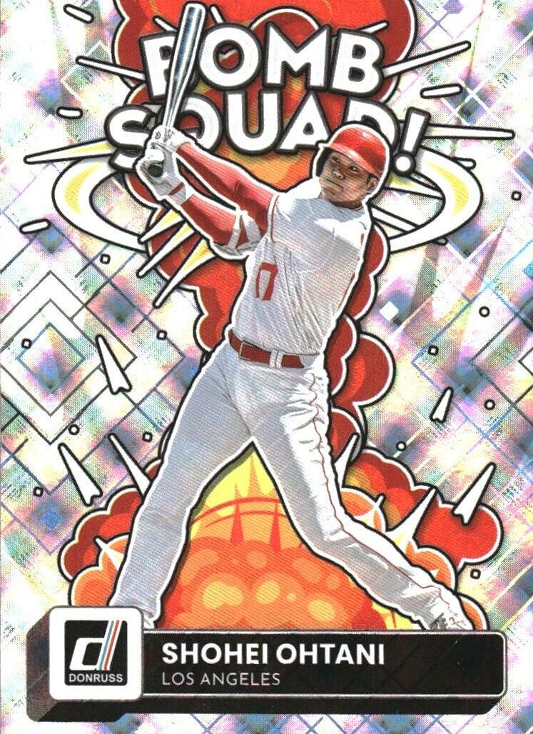 2022 Panini Donruss BOMB SQUAD-DIAMOND #BS3 Shohei Ohtani front