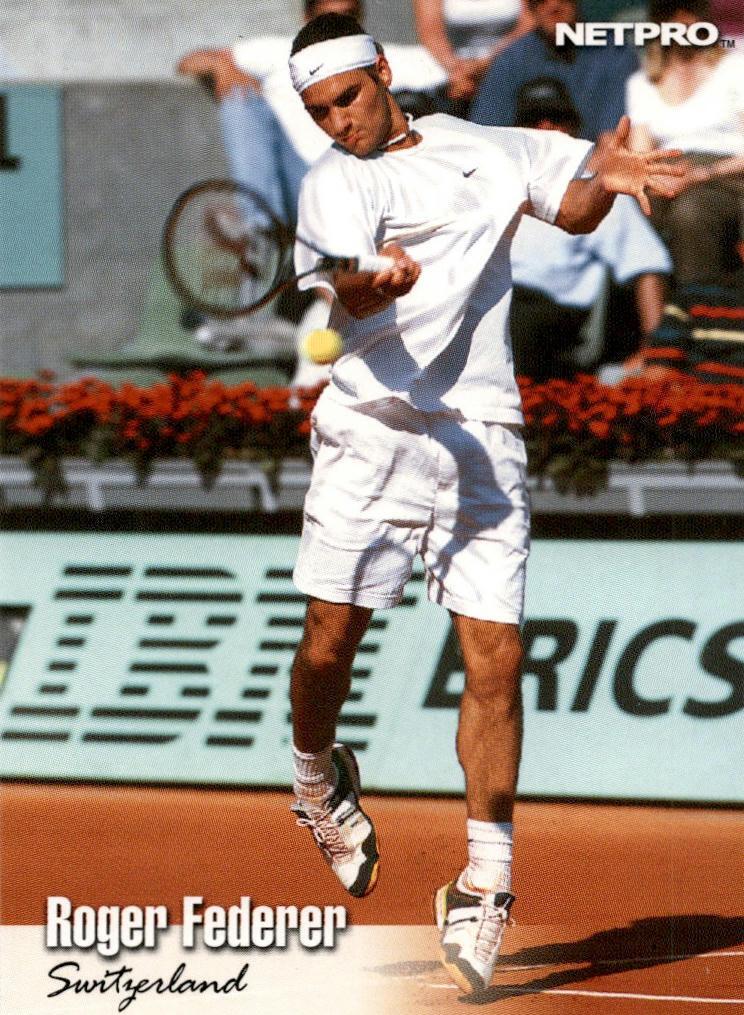 2003 NetPro International Series Roger Federer #11 card