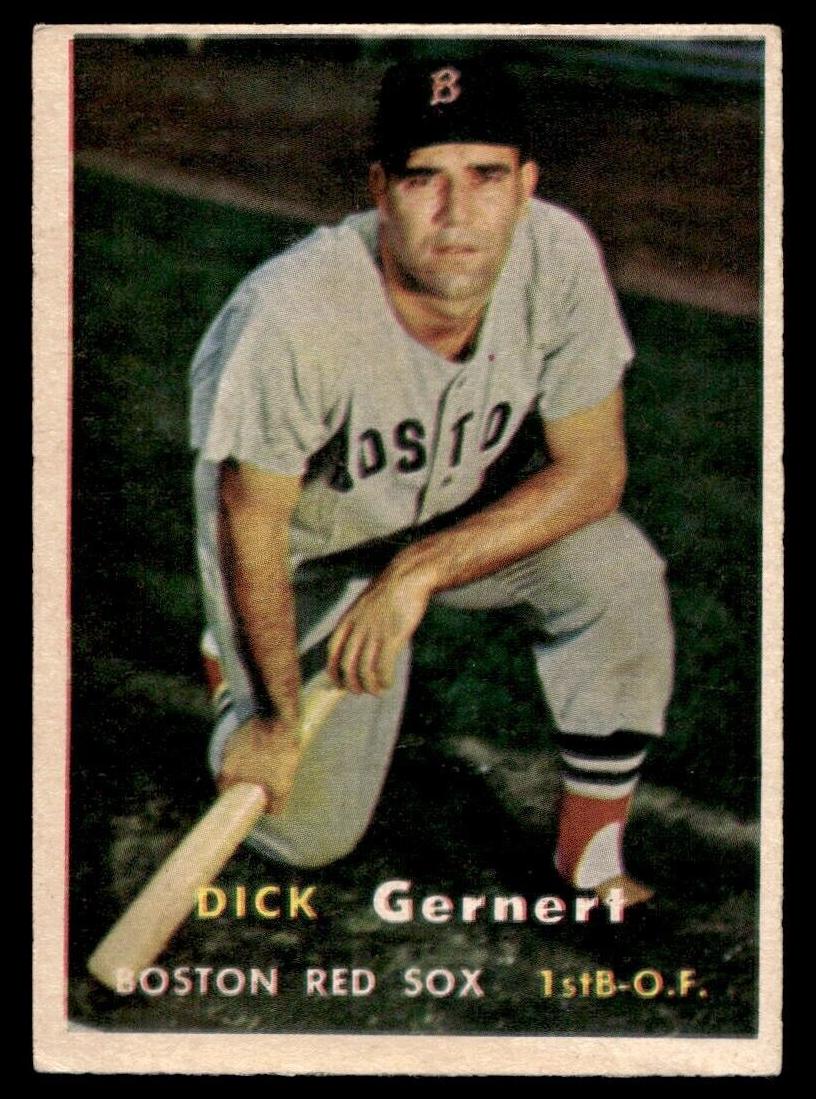 1957 Topps Dick Gernert #202 card