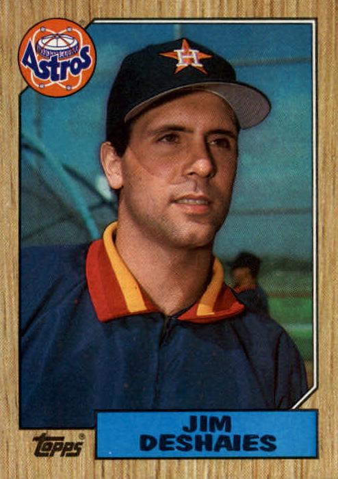 1987 Topps Jim Deshaies #167 card