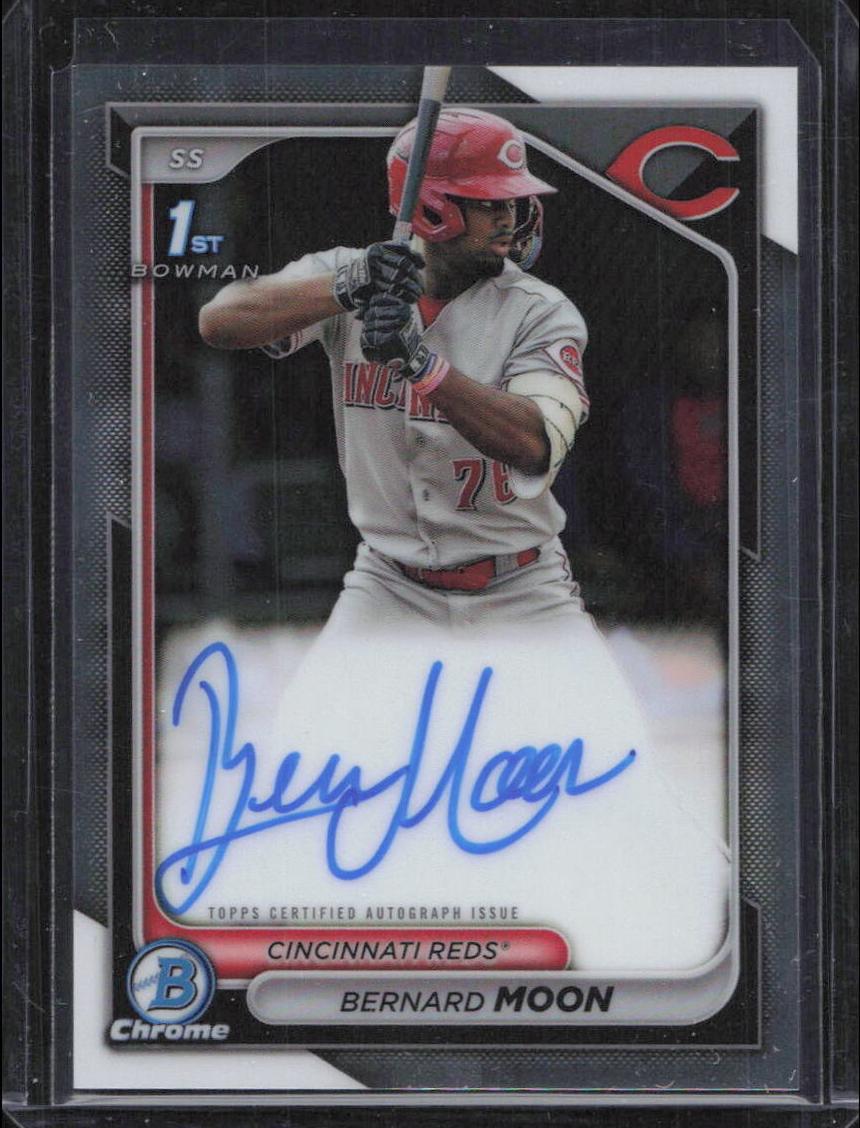 Bernard Moon 2024 Bowman Chrome Baseball card
