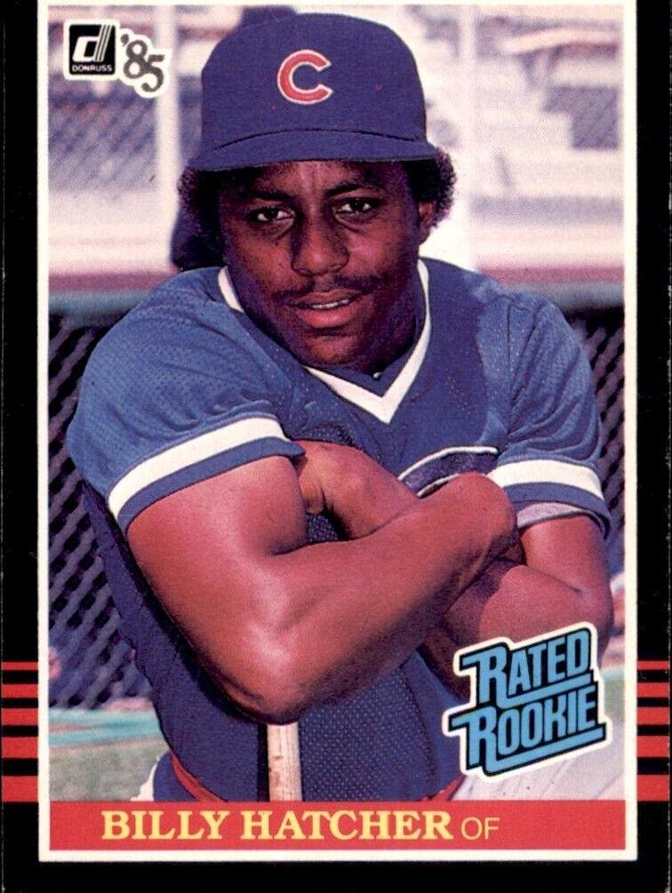 Billy Hatcher 1985 Donruss Baseball