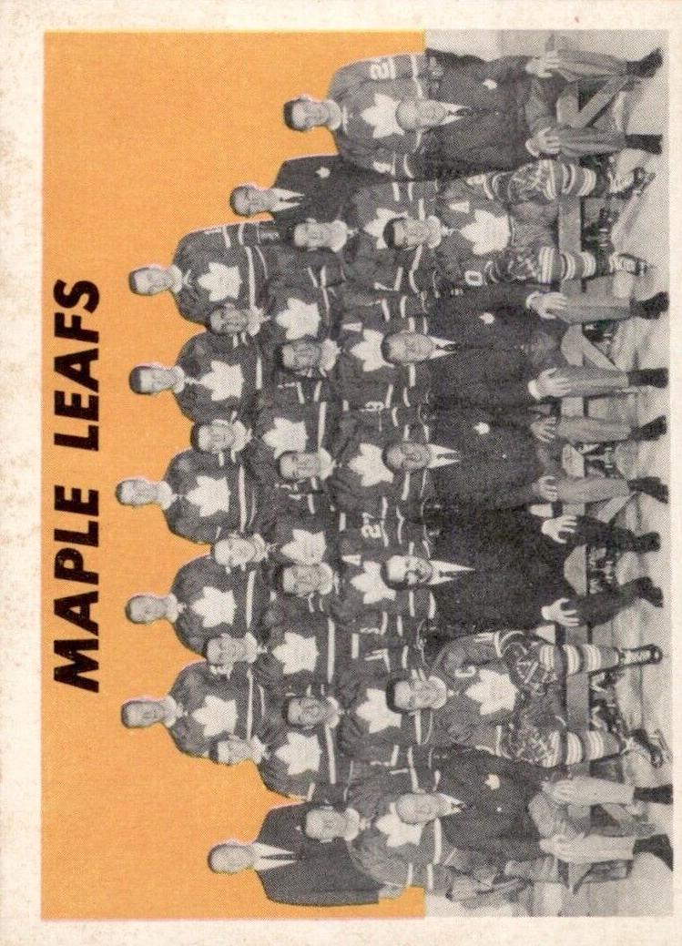 1965 Topps Toronto Maple Leafs #123 card