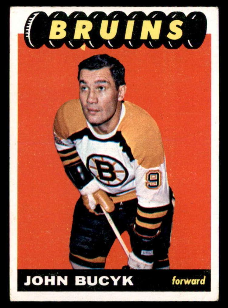 1965 Topps Johnny Bucyk #101 card
