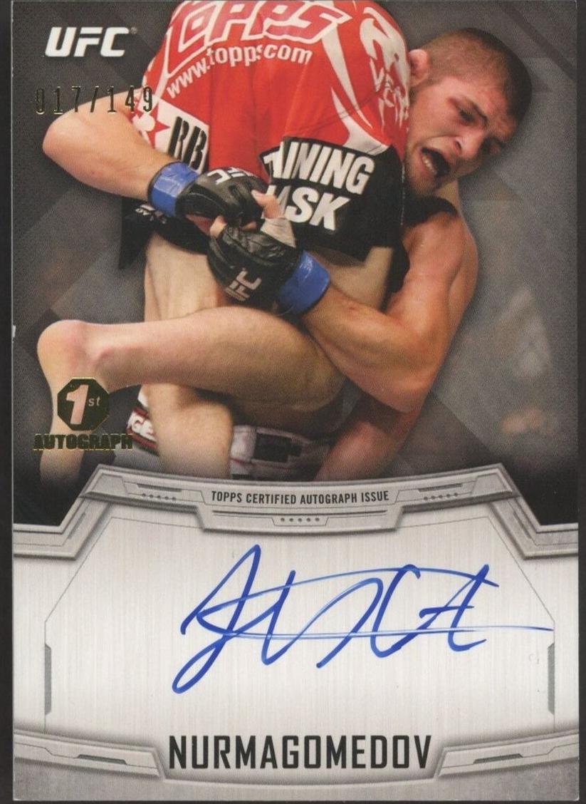 2014 Khabib Nurmagomedov #KA-KN