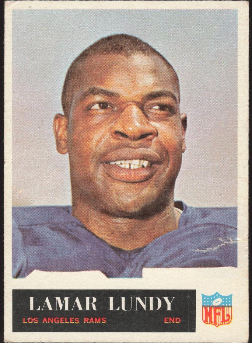 1965 Lamar Lundy #90