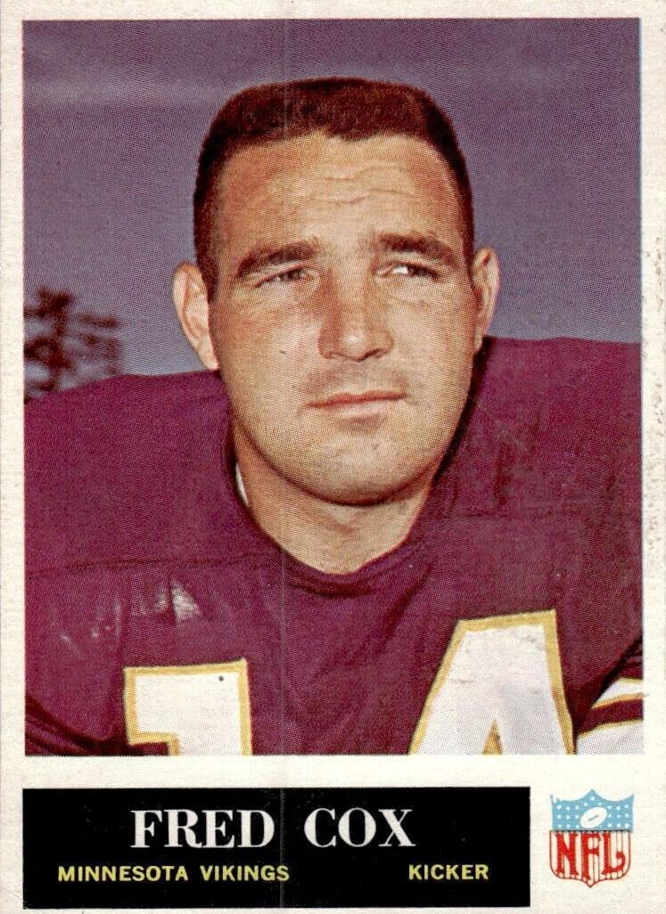 1965 Fred Cox #104