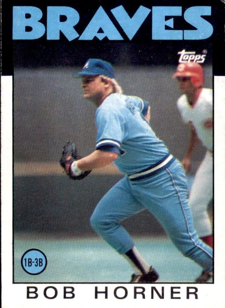 1986 Bob Horner #220