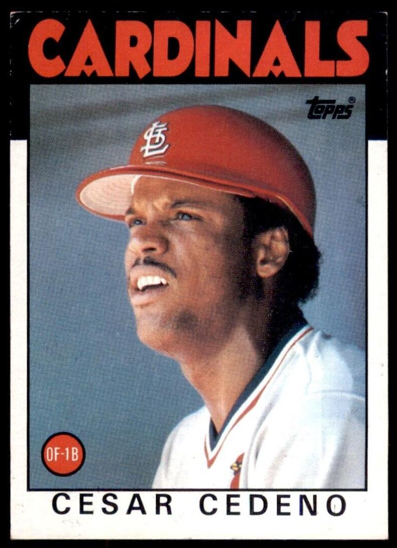 1986 Cesar Cedeno #224