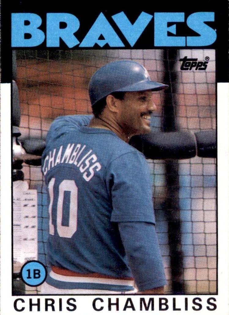 1986 Chris Chambliss #293