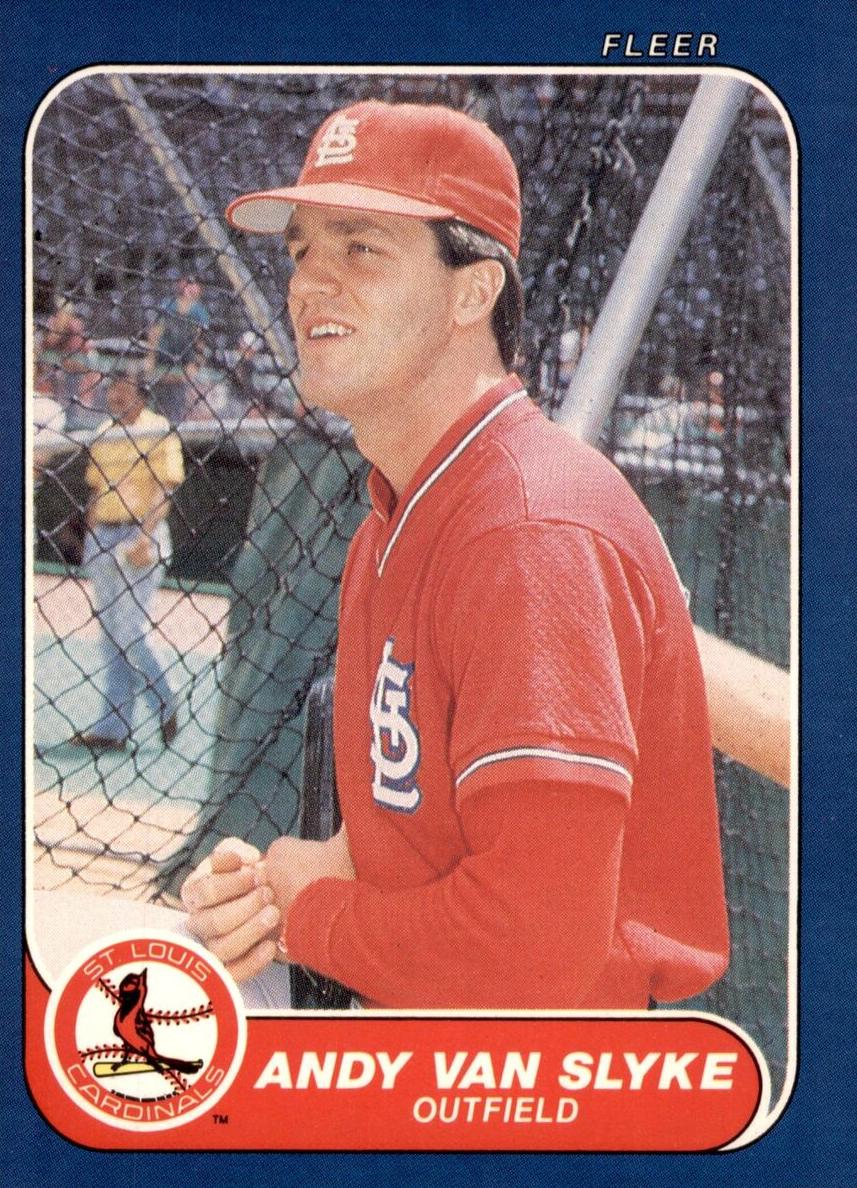 1986 Andy Van Slyke #48