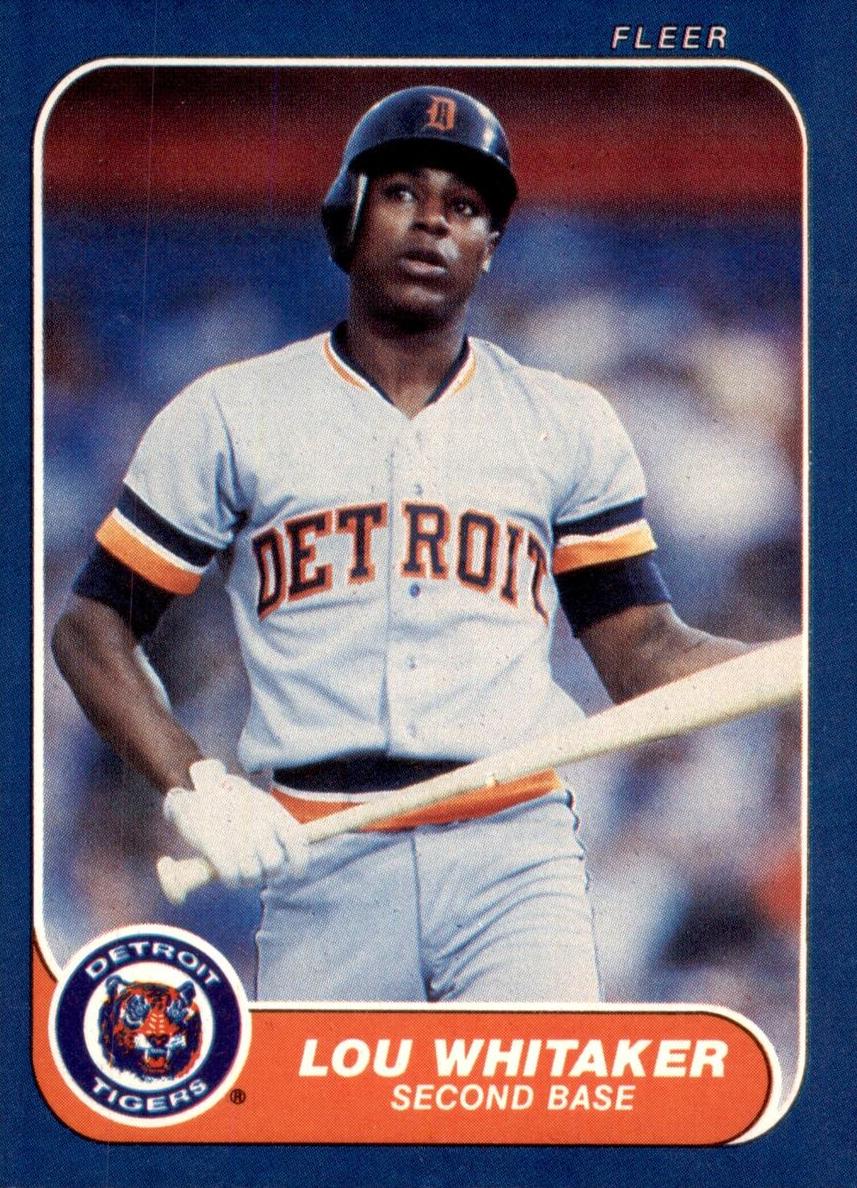 1986 Lou Whitaker #242