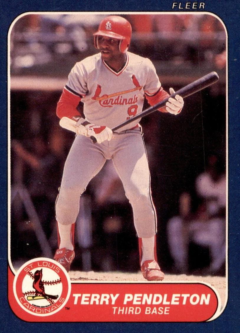 1986 Terry Pendleton #44