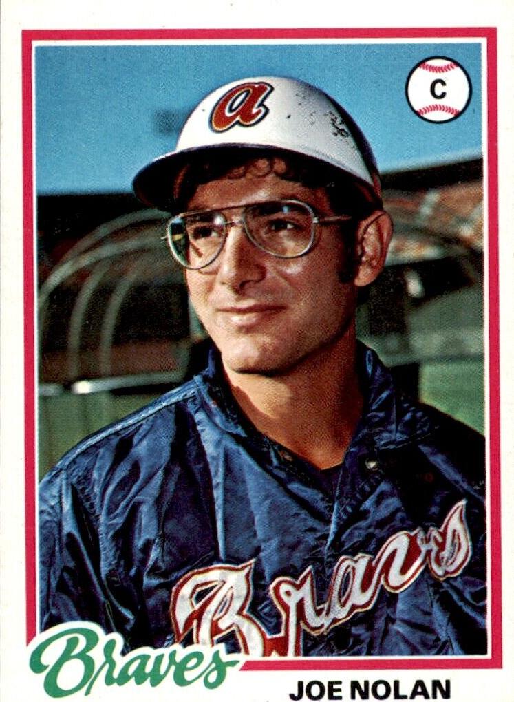 1978 Topps Joe Nolan #617 card