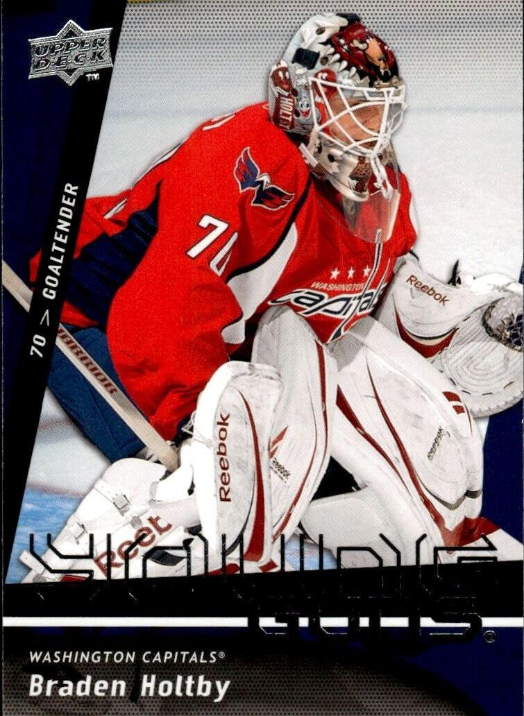 2009 Upper Deck Braden Holtby #499 card