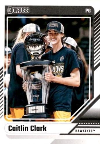 2024 Panini Select WNBA Black Color Blast Caitlin Clark #3 card