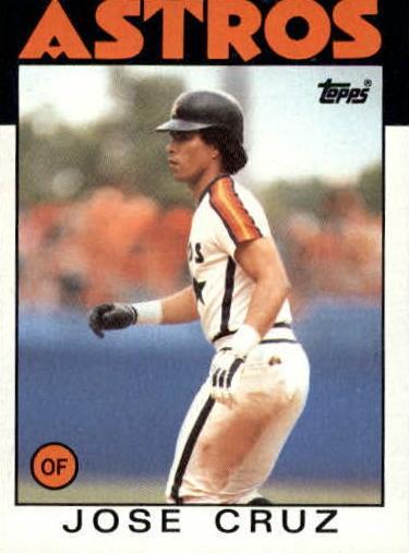 1986 Jose Cruz #640