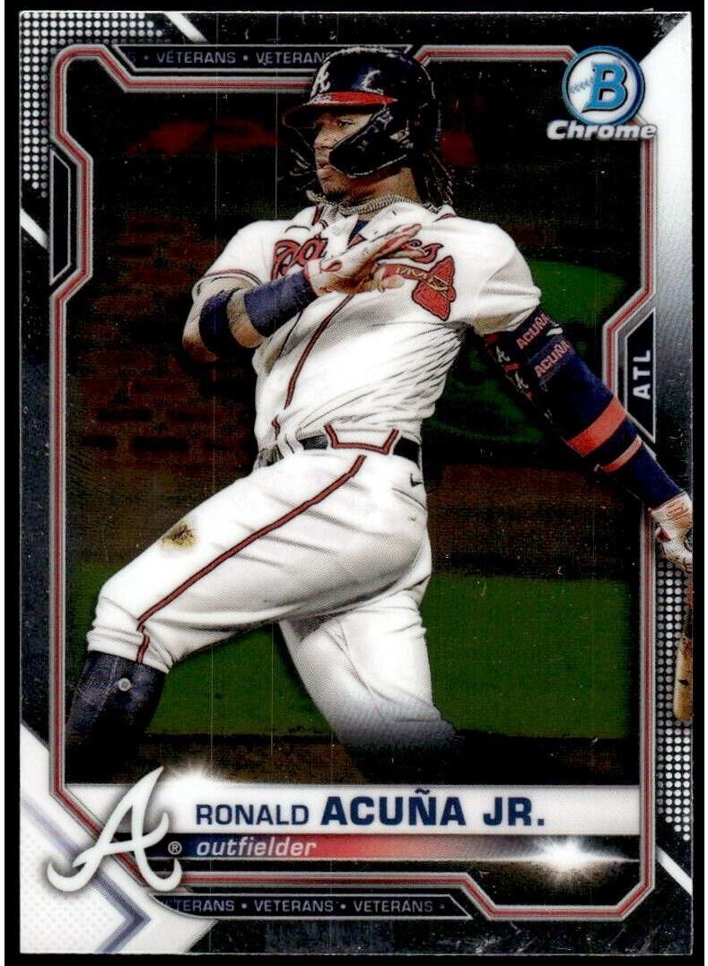 2021 Ronald Acuna Jr. [Orange Refractor] #11