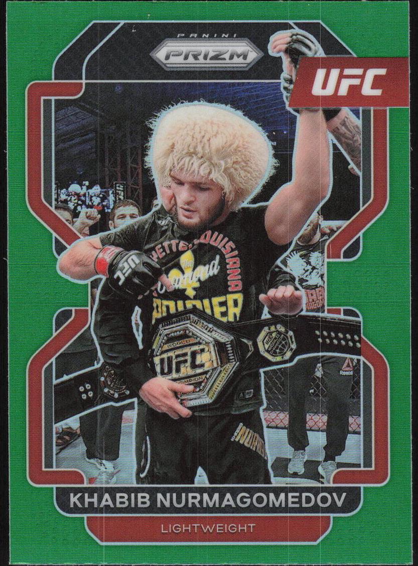 2022 Khabib Nurmagomedov [Prizms Green] #196