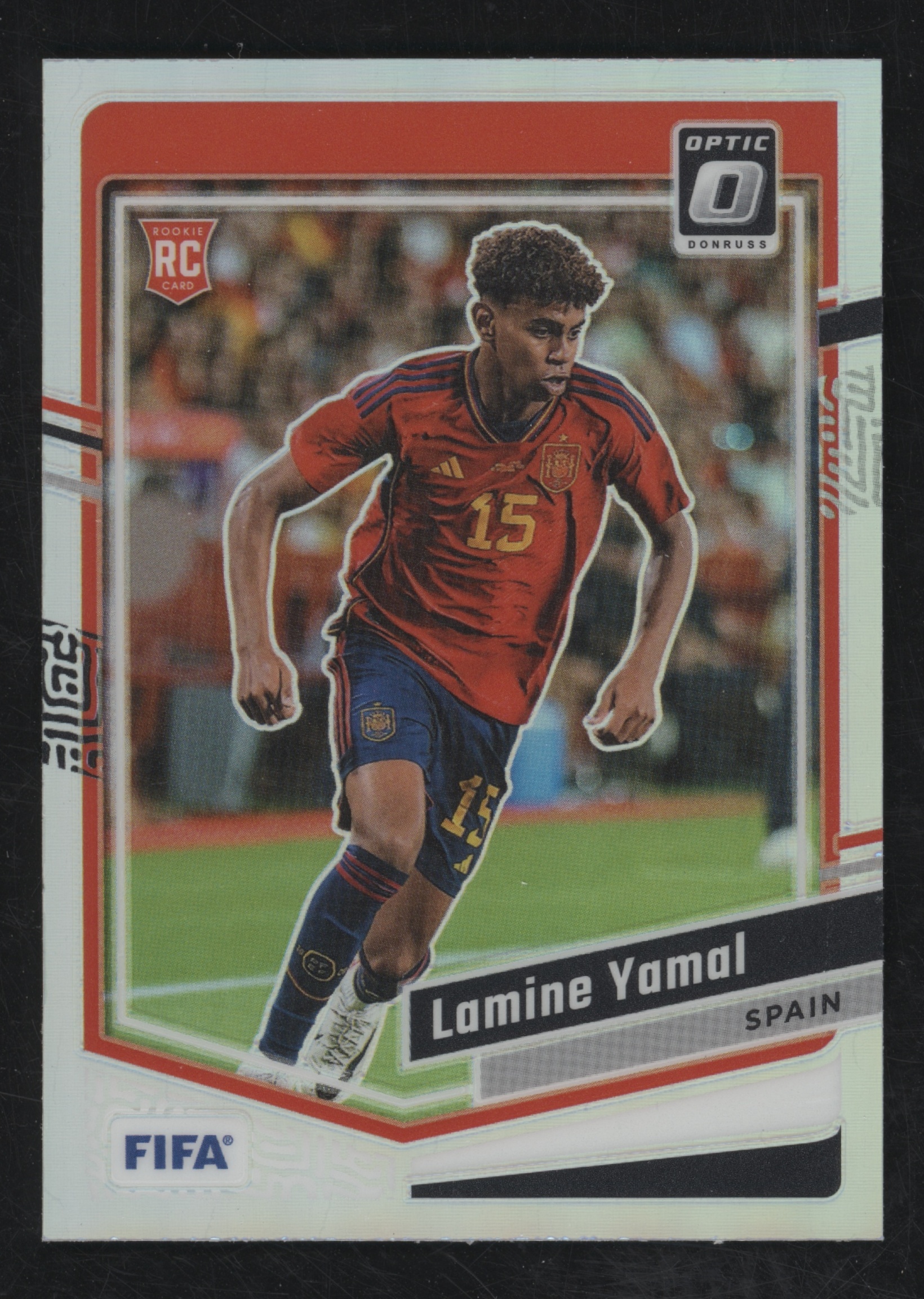 2023 Panini Donruss Holo #54 Fifa Lamine Yamal front