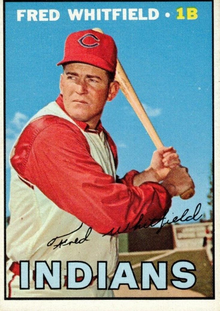 1967 Topps Fred Whitfield #275 card