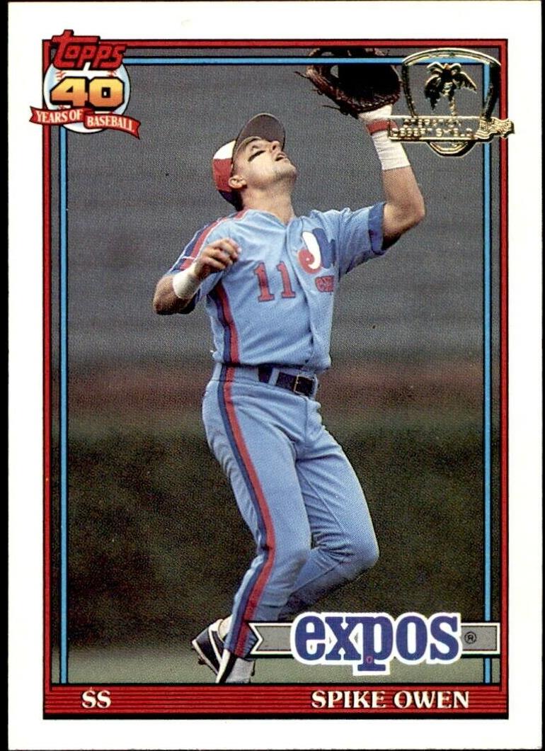 1991 Spike Owen #372