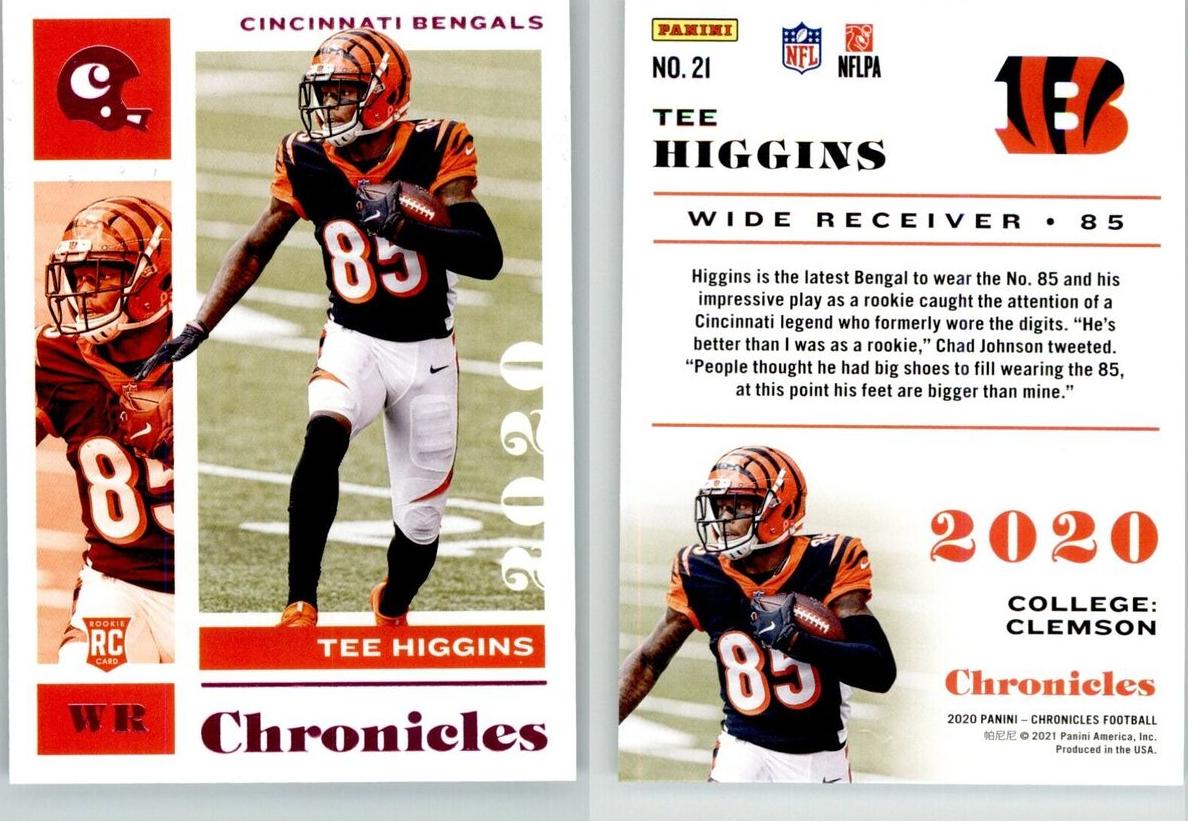 2020 Tee Higgins [Pink] #21