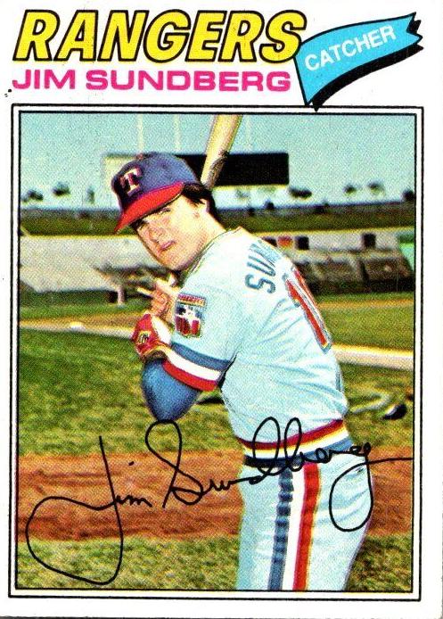 1977 Jim Sundberg #351
