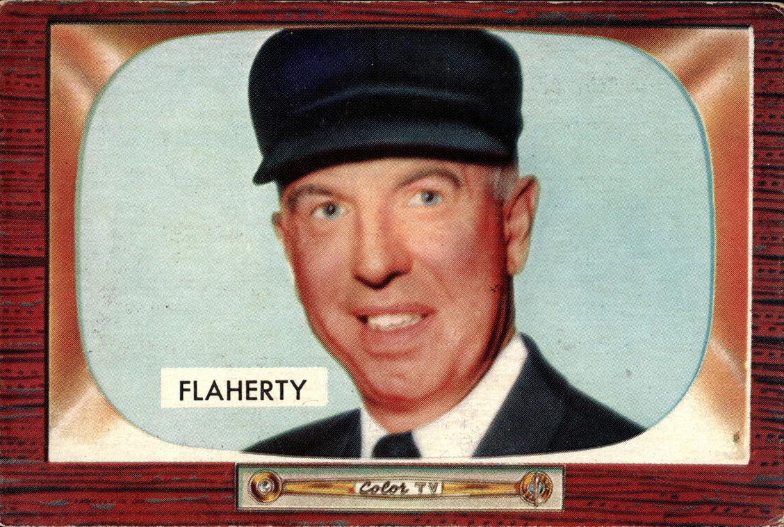 1955 Bowman John Flaherty #272 card