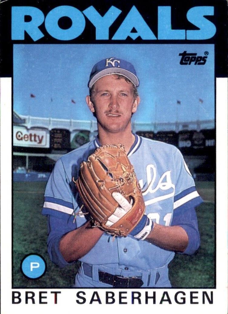 1986 Bret Saberhagen #487