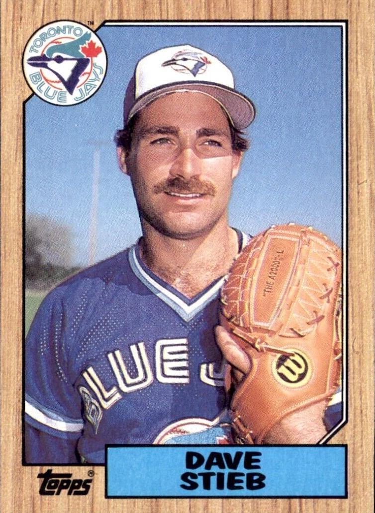 1987 O-Pee-Chee #90 Dave Stieb front