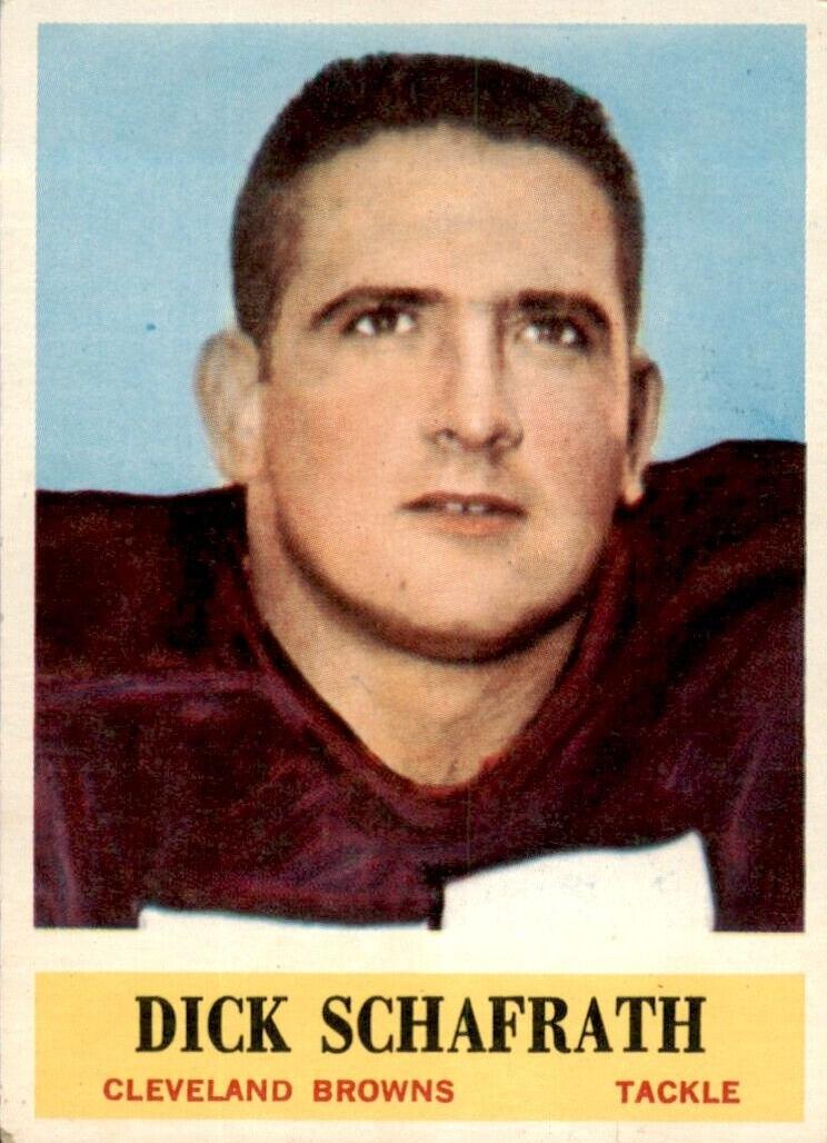 1964 Dick Schafrath #40