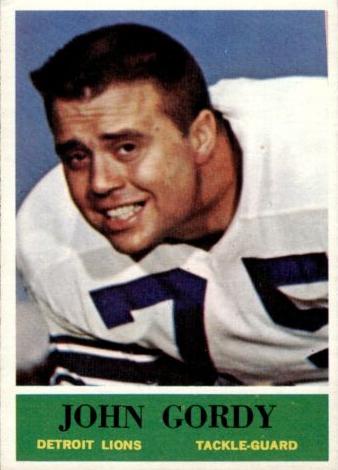 1964 John Gordy #60