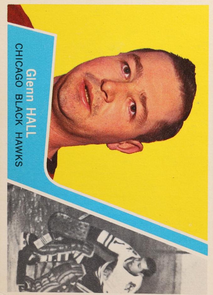1963 Topps Glenn Hall #23 card