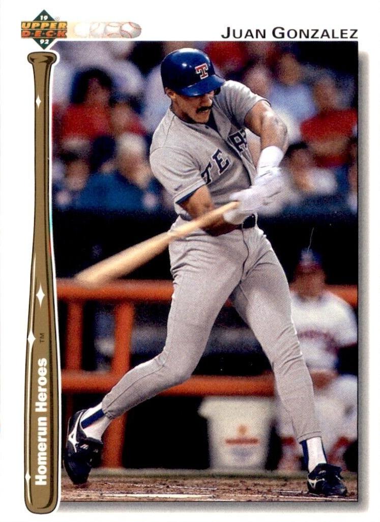 1992 Juan Gonzalez #HR19