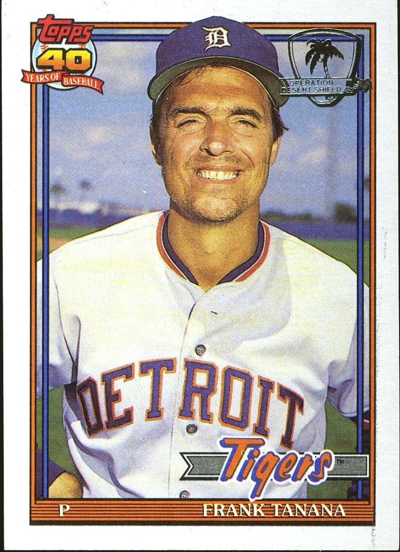 1991 Frank Tanana #236