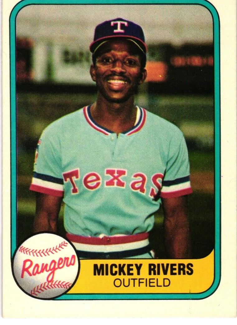 1981 Mickey Rivers #617