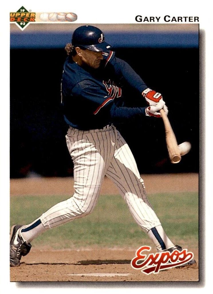 1992 Upper Deck Gary Carter #767 card