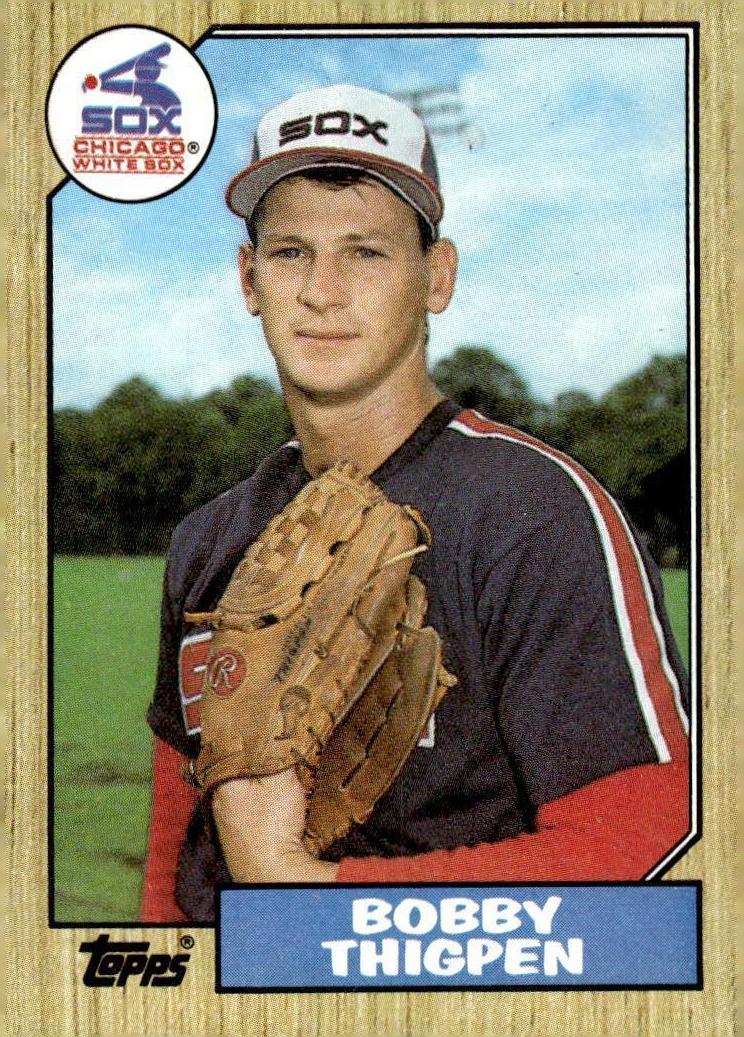 Bobby Thigpen 1987 Topps Baseball