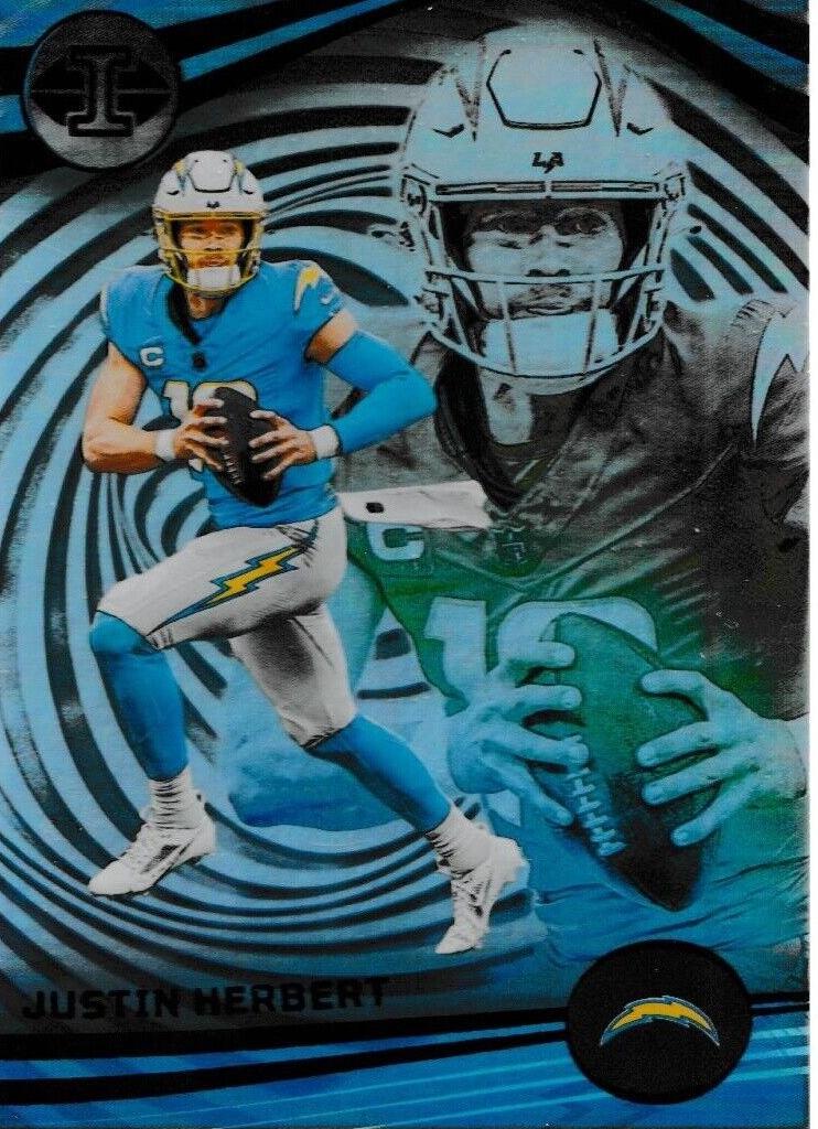 Justin Herbert 2023 Illusions Football card